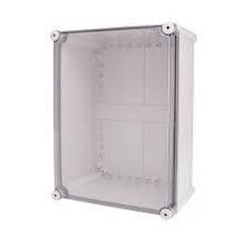 Boxco Polycarbonate Transparent Cover Metal Latch / 4 Screw Enclosure