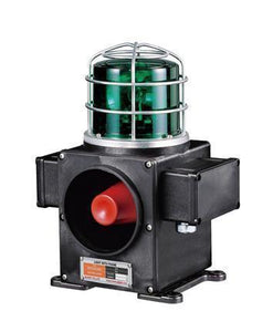 SCDF Bulb Revolving Warning Light and Electric Horn Combination for Vessels and Heavy Industry Applications-KehJiHou