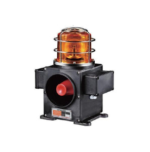 SCDFLR LED Revolving Warning Light and Electric Horn Combination for Vessels and Heavy Industry Applications-KehJiHou