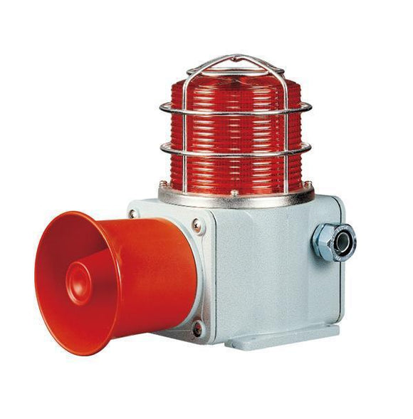SHDL LED Steady/Flashing Warning light and Electric Horn Combination for Vessels and Heavy Industry Applications-KehJiHou